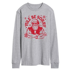 Men's - Instant Message - Yule Be Sorry Long Sleeve Graphic T-Shirt - 1 of 4