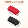 Unique Bargains Silicone Hot Assist Frying Cookware Pan Pot Handle Holders 4 Pcs - 2 of 4