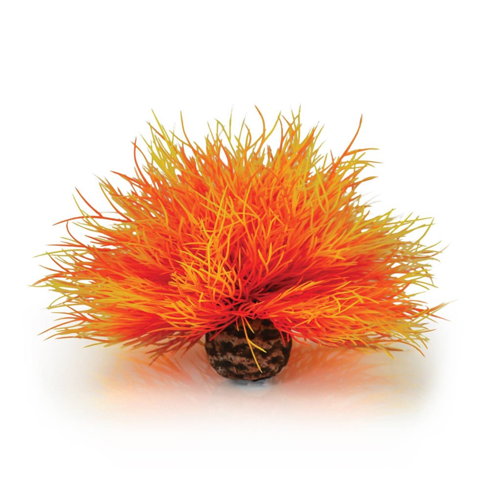 Photos - Aquarium Decoration BiOrb Aquatic Sea Lily Aquarium Artificial Plants - Orange 