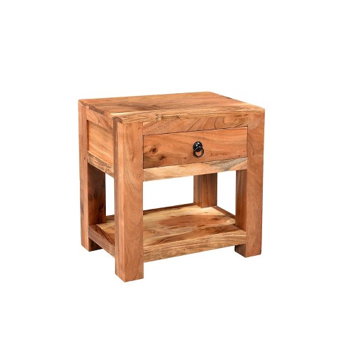 Wooden Bedside Table