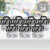 Big Dot of Happiness Zebra Print - DIY Safari Party Clear Goodie Favor Bag Labels - Candy Bags with Toppers - Set of 24 - 2 of 4