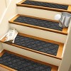 WaterHog 8.5"x30" Set of 4 Cordova Indoor/Outdoor Stair Treads Door Mats - 2 of 4