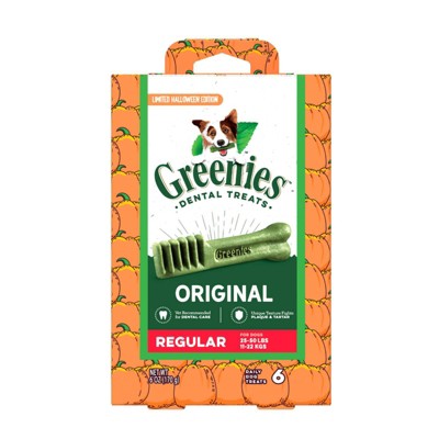 Greenies Halloween Original Dental and Chew Dog Treat with Chicken Flavor - 6oz