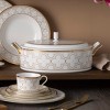 Noritake Trefolio Gold Covered Vegetable Serving Bowl - 3 of 3