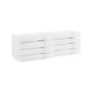Aston & Arden Aegean Eco-Friendly Washcloths (8 Pack), 13x13, Recycled Cotton - 1 of 4