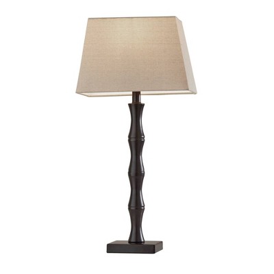 2pc Wayne Table Lamps Bonus Black - Adesso