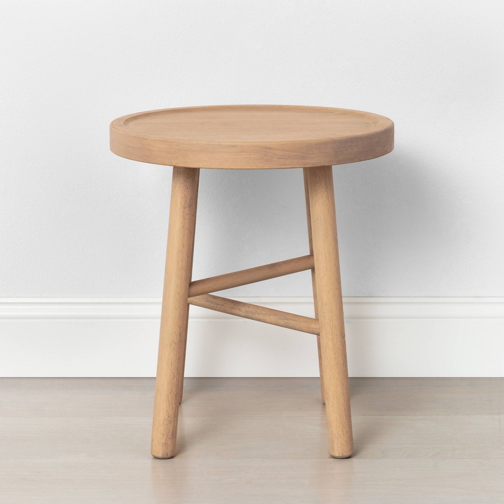 Shaker Accent Table or Stool Natural - Hearth & Hand with Magnolia