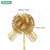 Unique Bargains Plastic Gold Edge Glossy Durable Ribbon Pull Bows 20 Count - image 2 of 4