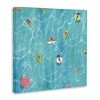 Stupell Industries Swimming Aerial Summer View, 17" x 17" - 3 of 4