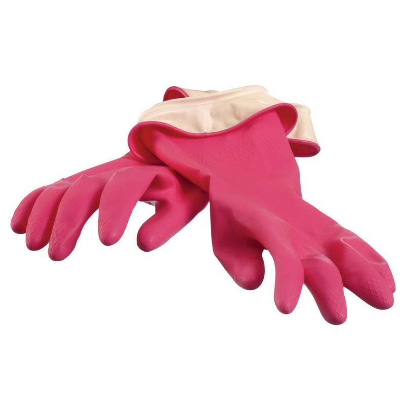 Casabella Latex Cleaning Gloves S Pink 1 pair, 2 of 4