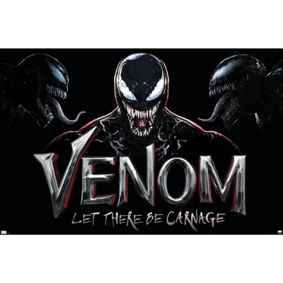 Trends International Marvel Venom: Let There be Carnage - Collage Framed Wall Poster Prints