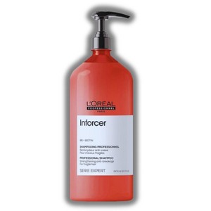 L'oreal Serie Expert Inforcer Shampoo (1.5 Liter / 50.7 oz XXL Refill Size) Loreal Anti-Breakage | Healthy Hair Growth | Nourished Strands - 1 of 3