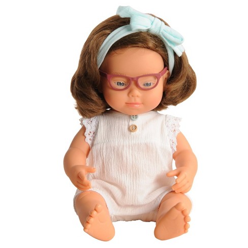 Baby doll on sale with glasses