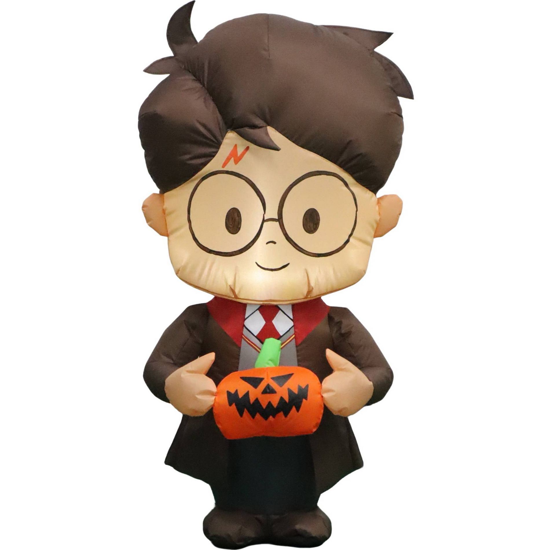 Harry Potter 38.5" Airblown Pumpkin Tiny Magic Light Decoration