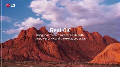 Elegant 43" Gray 4K HDR Smart LED TV with AI Upscaling