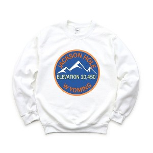 Simply Sage Market Women's Graphic Sweatshirt Jackson Hole Ski Resort - 1 of 4