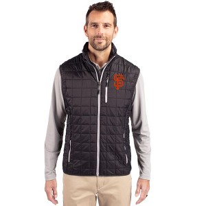 San Francisco Giants Cutter & Buck Rainier PrimaLoft® Mens Big and Tall Eco Insulated Full Zip Puffer Vest - 1 of 1