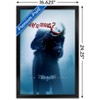 Trends International DC Comics - The Dark Knight - The Joker - Why So Serious Framed Wall Poster Prints - 3 of 4