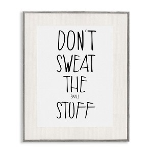 Stupell Industries Don't Sweat Small Stuff, 11" x 14" - 1 of 4