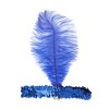 Unique Bargains Women's Feather Faux Diamond Sequins Headband 1 Pc - 4 of 4