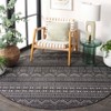 Beach House BHS288 UV & Stain Resistant Non-Shedding Power Loomed Indoor/Outdoor Rugs - Safavieh - 3 of 4