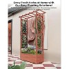 Raised Garden Bed with Trellis, Hanging Roof, and 4 Drainage Holes, Freestanding Elevated Garden Bed for Climbing Plants, Vines, Flowers - 4 of 4