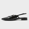 Women's Twiggy Multi Buckle Mini Heel Flats with Memory Foam Insole - A New Day™ - 2 of 4