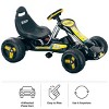 Toy Time Go Kart for Kids - 4-Wheel Pedal Car with Racing Decals - Indoor/Outdoor Ride-On Toy - 3 of 4