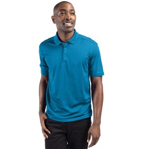 Clique Spin Eco Performance Pique Mens Polo - Ocean Blue - XXL - 1 of 2