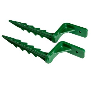 Gorilla Playsets Ground Stakes Swing Set Accessory (Pair) - 1 of 4