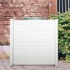 Lirago Horizontal Stripe Vinyl Privacy Fence Panel 48 x 48 in. - 3 of 4