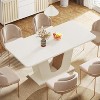 Tribesigns 55.12" Rectangular Dining Table with U-Shaped Base - 4 of 4