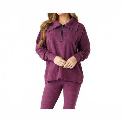 Women's Weekend Brushed Half Zip Top - COCO + CARMEN