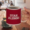 University of Utah Alumni Ceramic Coffee Mug Novelty Gift Mugs for Coffee Tea and Hot Drinks 11oz White - 4 of 4