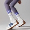 Anna-Kaci Women's 3-Pair Set Mid-Calf Grip Socks with Cushioned Soles and Motivational Text for Yoga Pilates Fitness - 3 of 4