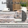Vintage Boho Washable Rug - Ultra Soft Non-Slip Area Rug for Bedroom, Dining Room - 4 of 4