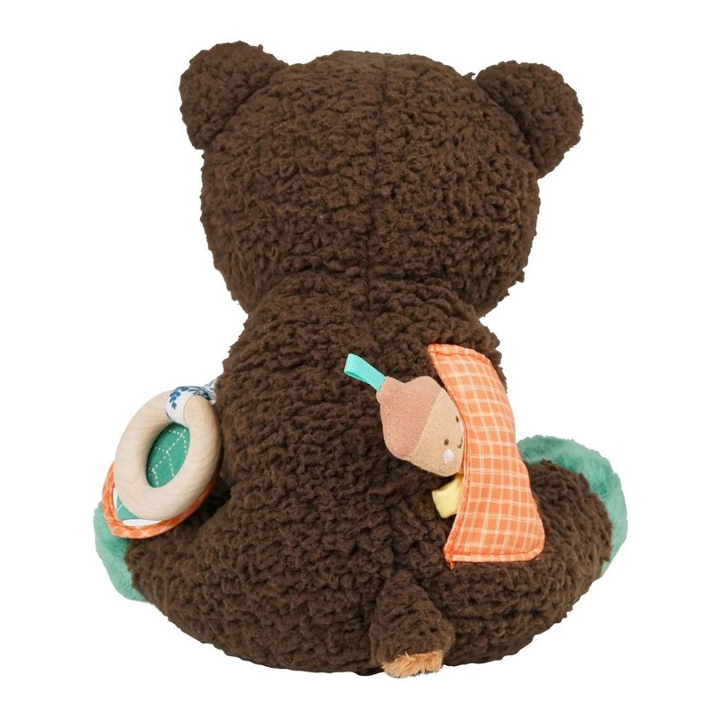 Manhattan Toy Wild Bear-y Plush Teddy Bear 8 Inch Stuffed Animal Activity Toy, 2 of 10