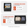 Fabric Dresser for Bedroom, Wide 5-Drawer Chest of Drawers with Storage Organizer Unit - 4 of 4