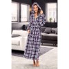 ADR Plush Fleece Women's Robe, Long Hooded Women's Bathrobe, Soft Cozy Women's Bath Robe & Plus Sizes - 4 of 4