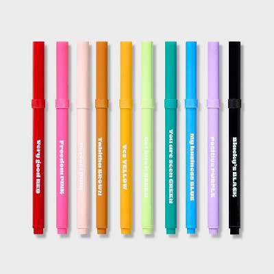10pk Marker Set Scented Watercolor - Tabitha Brown for Target