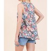 Women's The Floral Tank Top - BOMBOM - 2 of 3