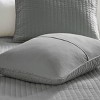 PAGED Full/Queen Coverlet Set Simple Solid Color 3 Piece Bedding Sets, Bed in a Bag with 1 Coverlet and 2 Pillowcases for Bedroom - 3 of 4