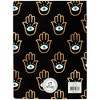 Lined Journal Mystical Eyes and Palms 8" x 6" 120 Sheets - Top Flight - 2 of 4