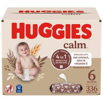 Huggies Baby Wipes, Natural Care Sensitive, UNSCENTED, 10 Flip Top