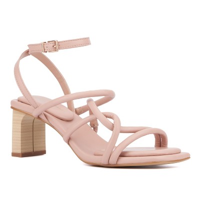 Fashion To Figure Women's Ohara Ankle Strap Heel Sandal - Wide Width