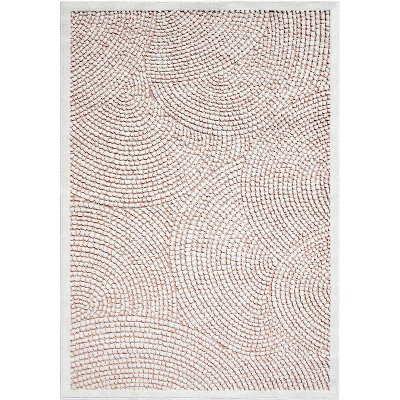 Alice Springs Honeycomb Contemporary Rug Natural - Orian