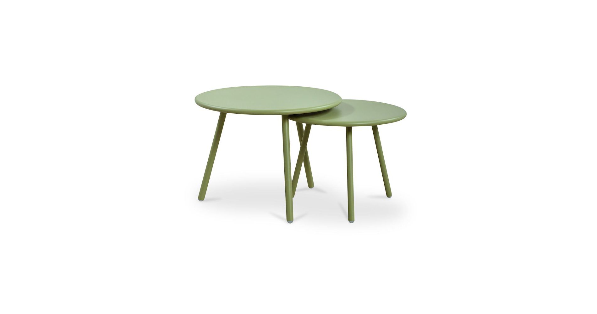 Moe's Home Collection, Kari Outdoor Nesting Coffee Table, Green