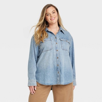 MM6 Maison Margiela Denim Overshirt | Stand Up Comedy