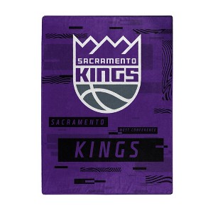 NBA Sacramento Kings Digitized 60 x 80 Raschel Throw Blanket - 1 of 3