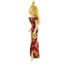 De Carlini Italian Ornaments 7.0 Inch Victoria In Orange Dress Christmas Tree Ornament , Modern Glam Fashionista (1PC) - 3 of 3